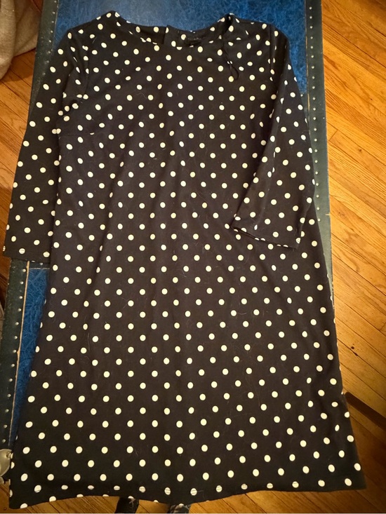 H&M Dresses & Skirts - H&M Black Dress with White Polka Dots